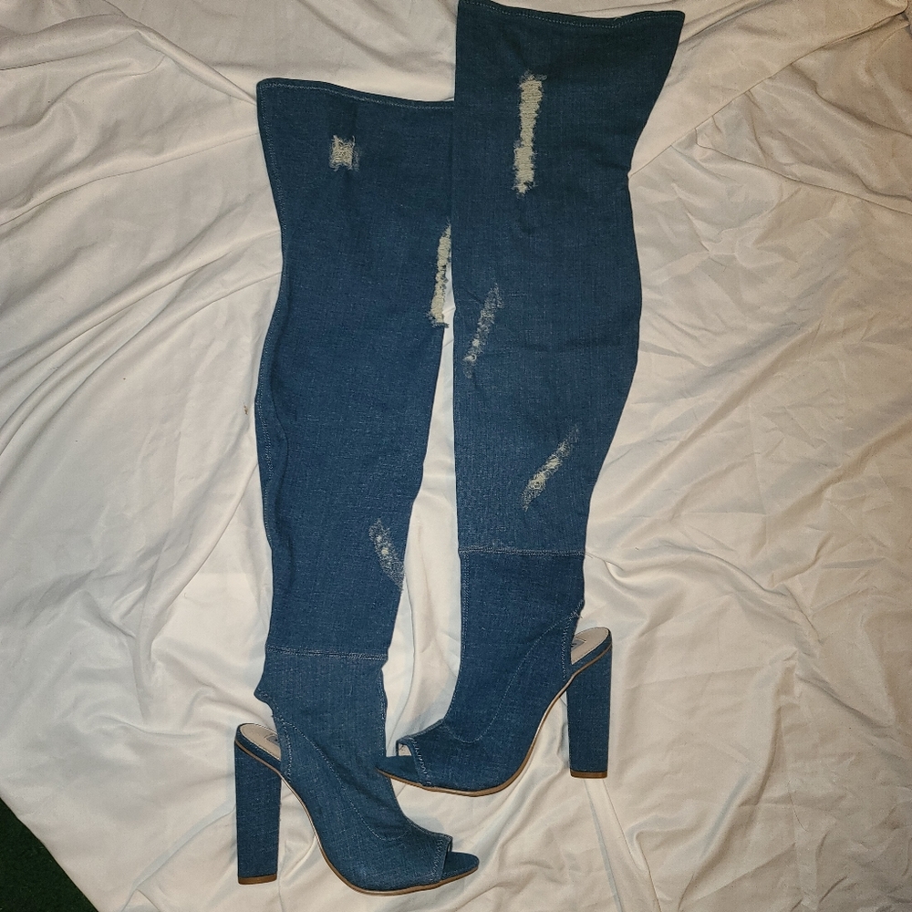 Steve Madden Tonic Denim Boots